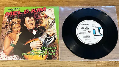 £4.99 • Buy Mel & Kim - Rockin' Around The Christmas Tree 7  Single Record 1987 Pic Sleeve