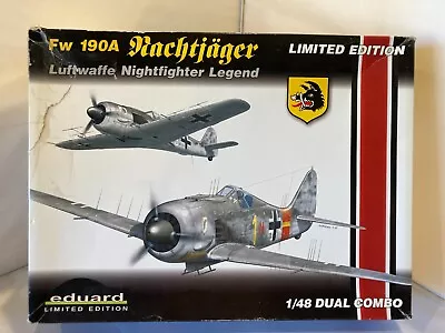 Fw 190A Nachtjager Eduard Ltd Ed. 1:48 - Sealed Parts  • $75