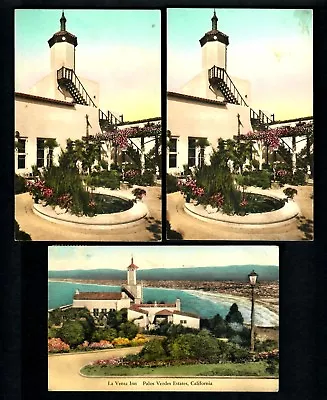 I 24 Dual Hand Colored A Corner Of The Patio La Venta Estates & Panarama • $5.95