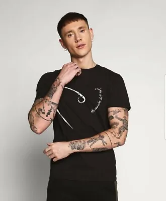 £22.90 • Buy KENT & CURWEN Mens Designer T-Shirt Casual Crew Black 