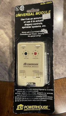 $20 • Buy X10 Powerhouse Universal Module Model UM506 - NEW