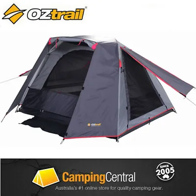 $79.95 • Buy OZTRAIL TENT ACTIVE 3P Dome-Hiking 3 Man Person Compact Tent DTC-HI3P-D