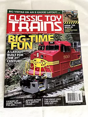 Classic Toy Trains March 2021 Magazine • $4.95