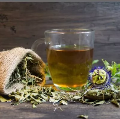 £6.49 • Buy Passion Flower Herbal Tea Bags (Unbleached Tea Bags) Premium Quality!