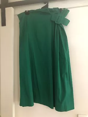 Zara Emerald Midi Skirt XL BNWT RRP $69.95 • $55