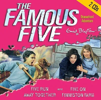 Famous Five 2 CD Set - Five Run Away Together & Five On Finniston Farm • £15.33