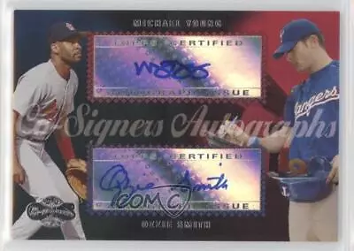 2006 Topps Co-Signers Dual Auto Ozzie Smith Michael Young #CS-83 Auto HOF • $57.75