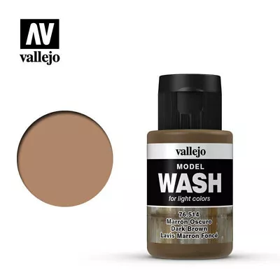 Vallejo Model Colour Wash Range Inc Chipping Medium 35ml Choose • £4.99