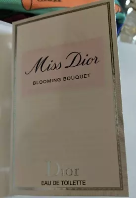 NEW DIOR MISS DIOR Blooming Bouquet Eau De Toilette EDT Sample Spray 0.03oz 1 ML • $9.99