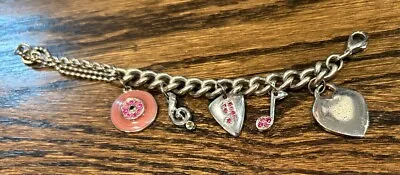 Guess Silver Music Chain Bracelet With Charms • $4