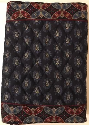 Vera Bradley Retired Rare Classic Navy Book Cover Excellent • $49