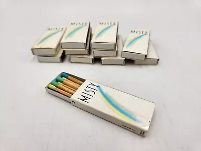 Vintage Lot Of 11 Misty Cigarette Slim N Sassy Promo Small Box Book Of Matches • $34.99