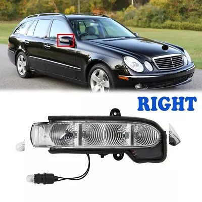 Right Mirror Blinker Blinker Mirror Light For Benz E-Class W211 S211 2002-06 • $23.63