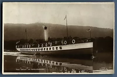 Vintage Postcard The Swift On Windermere Nautical Lake District Memorabilia #66 • £5.98