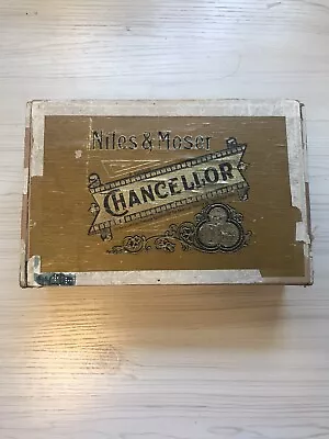 Niles And Moser Chancellor Liberty Vintage Cigar Box • $11