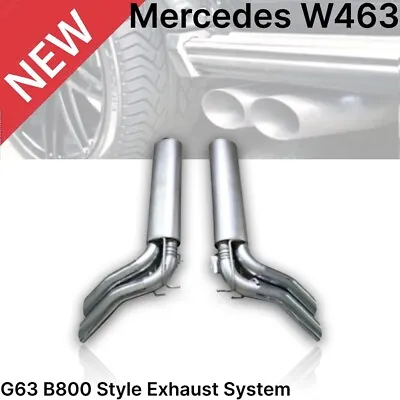 EXHAUST MUFFLERS For MERCEDES BENZ G Class AMG G500 G550 G63 W463A W464 2018+ • $1299