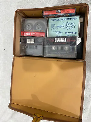 $10 • Buy Vintage Lot Of Cassette Tapes WITH CASE MC Hammer REO Eazy E Adam Sandler
