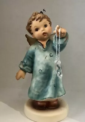 $120 • Buy Hummel Figurines Moon Beam 4.5in With Swarovski Crystal Moon.