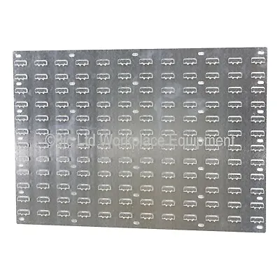 NEW Galvanised Steel Wall Louvre Panel For Parts Bins & Linbins - SIZE CHOICE • £8.99