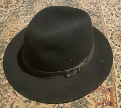 Vintage Stetson Mallory Western Cowboy Hat Pure Wool Size  X-Large  • $59.99