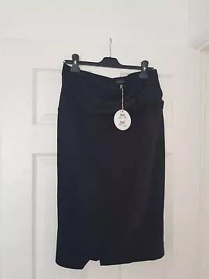 Womens Next Maternity Black Skirt Size 10 • £22.95