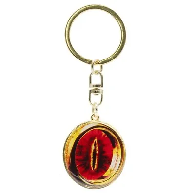 Lord Of The Rings Sauron Flaming Eye Metal Keychain 4cm ABYstyle Keychain • £8.40