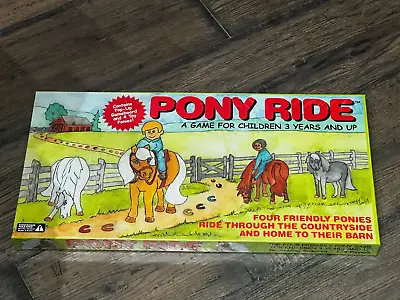 2001 Pony Ride Board Game Brand New In Shrink Wrap!! Never Opened! RARE • £48.38