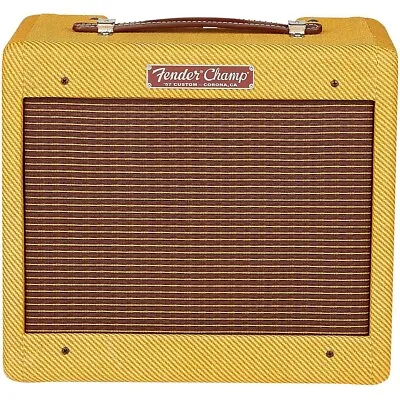 Fender '57 Custom Champ 5W 1x8 Tube Guitar Amp Lacquered Tweed • $1299.99