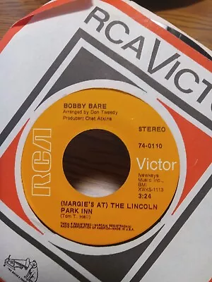 Bobby Bare 45 (Margie's At) The Lincoln Park Inn/Rainy Day In Richmond 0110 VG+ • $2.49