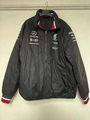 Mercedes F1 Team 2022 Padded Jacket - Men’s Large • £50