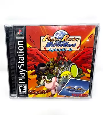 Monster Rancher Battle Card: Episode II (Sony PlayStation 1 2000) Game Complete • $24.99