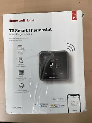 Honeywell T6 Wired Smart Thermostat + Receiver For Combi Boiler ( Untested ) #88 • £45