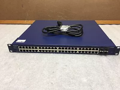 Netgear Prosafe GS748TP V1H2 Gigabit Smart 48-Port PoE Switch - TESTED & RESET • $79.99