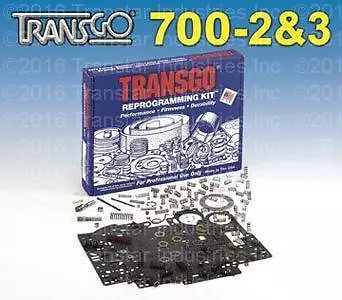 Transgo Reprogramming Kit 700-R4 Hi-Perf & HD Auto Or Manual Shift (1982-93) • $191.09