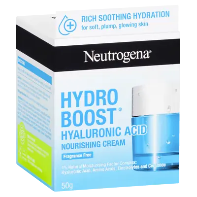 Neutrogena Hydro Boost Hyaluronic Acid Nourishing Cream 50g 5x MORE HYDRATION • $32.93