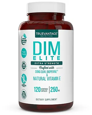 $22.97 • Buy Extra Strength DIM 250mg Supplement - Plus Dong Quai, Vitamin E & BioPerine