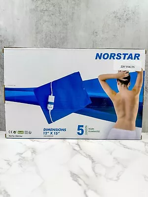 Norstar Moist And Dry Heating Pad For Overseas Use Only 220/240 Volt • $31.45