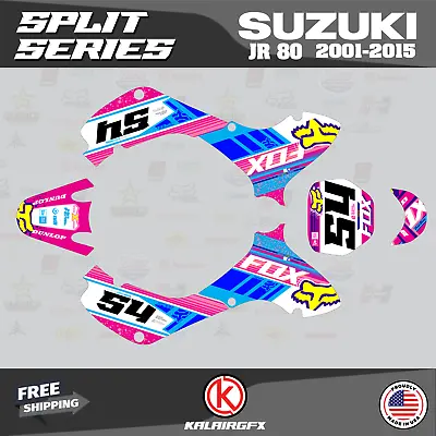 $144.77 • Buy Graphics Kit For SUZUKI JR80 (2001-2015) JR 80  Split-Pink