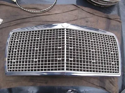 Radiator Grille Without Star With Grille Stainless Mercedes-Benz W116 W 116 S SE SEL SD • $160.47