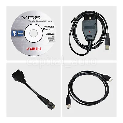 For Yamaha YDS Diagnostic Cable Set For Outboard / WaveRunner / Jet Boat • $59.99