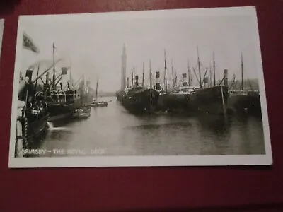 £2.99 • Buy Postcard GRIMSBY - THE ROYAL DOCK (Unposted)