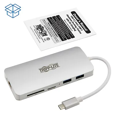 Tripp Lite USB-C Aluminium Docking Station With PD Charging U442-DOCK11-S • £19.99