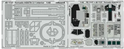 Eduard 1/48 Aircraft- Tornado Assta 3.1 Interior For Rvl (painted) 491137 • $30.99