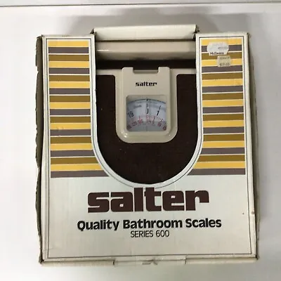 Vintage Salter Quality Bathroom Scales Series 600 • $299.99