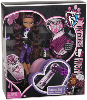 Monster High Sweet 1600 Clawdeen Wolf Doll 2011 Mattel W9191 • $134.96