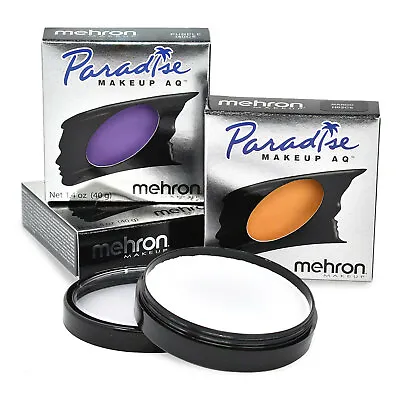 Mehron Paradise AQ Makeup Face Body Paint Clown Theatrical Stage Party Dance FX • $10.95