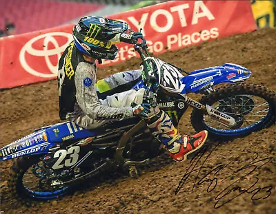 Aaron Plessinger Signed Auto'd 11x14 Photo Poster Ama Supercross Yamaha A • $59.99