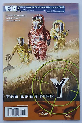 Y The Last Man #12 - 1st Printing Vertigo Comics August 2003 VF/NM 9.0 • $8.94