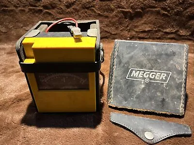 Megger Biddle 21805-2 Insulation Continuity Tester Box Is Rough • $66.95
