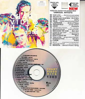 £8.25 • Buy Vcd Video Cd P!nk Avicii Bruno Mars Bon Jovi Maroon 5 Ke$ha Justin Timberlake